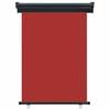 VidaXL Auvent latéral de balcon 120x250 cm Rouge