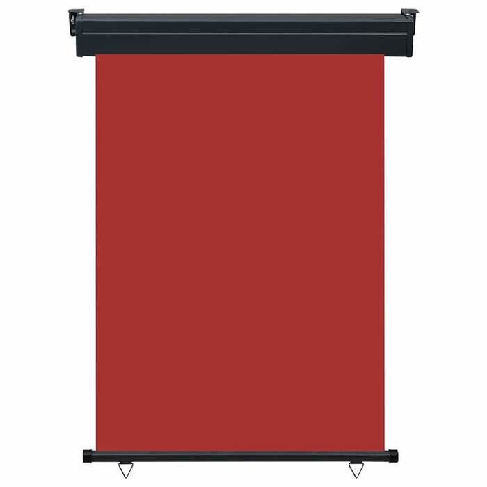 VidaXL Auvent latéral de balcon 120x250 cm Rouge