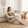 Retro Bohemian Pillow Cushion with Tassel Decorative Printing Ethnic Style Cushion Comfortable Super Soft Decorative Cushion
