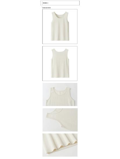 Women's 12-Gauge Pure Cashmere Knit Vest - Round Neck, 8 Colors, Warm & Skin-Friendly