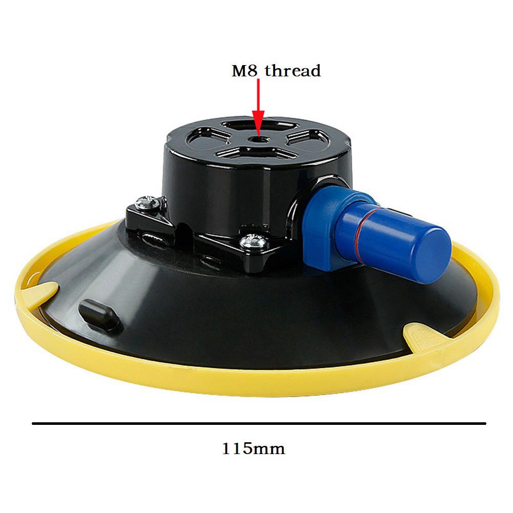 4.5Inch Vacuum Suction Cups Mount Base Hand Pump Glass Sucker Auto Repair Tools High-selling Power Tool Accessories