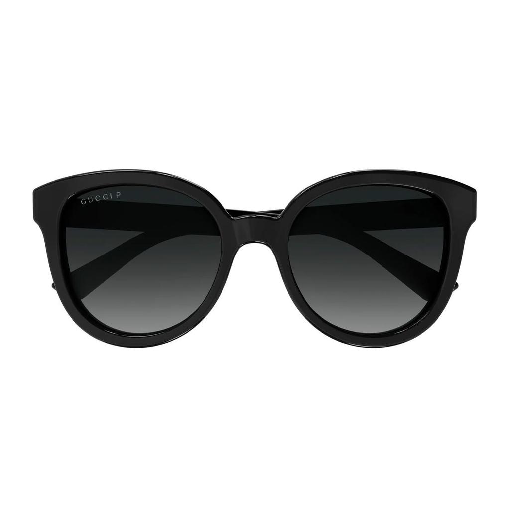Gucci Side Double G Logo Butterfly Sunglasses Women sunglasses Black GG1315S002