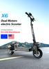 2026 New X6 NFC Off-Road Dual-Wheel Fast Electric Scooter, 2400W48V21AH, 10 Inch with Suspension