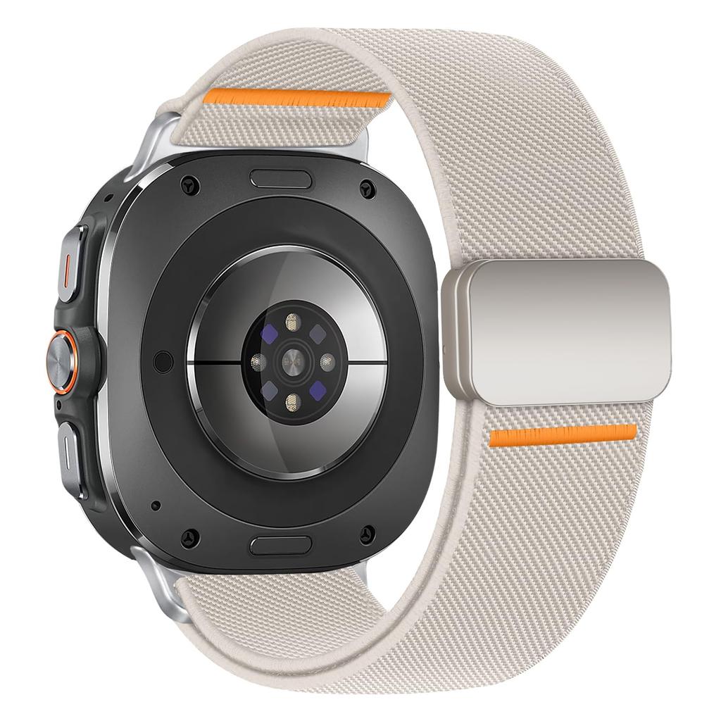 Magnetic Band For Samsung Galaxy Watch 7 Ultra 47mm smartwatch Parachute Nylon Bracelet correa Galaxy watch 2025 Ultra Strap