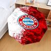 1PC FC Bayern München Printed Umbrella Folding Umbrella, Automatic Umbrella 8-Frame for Travel, Camping Fan Gifts Christmas Gifts