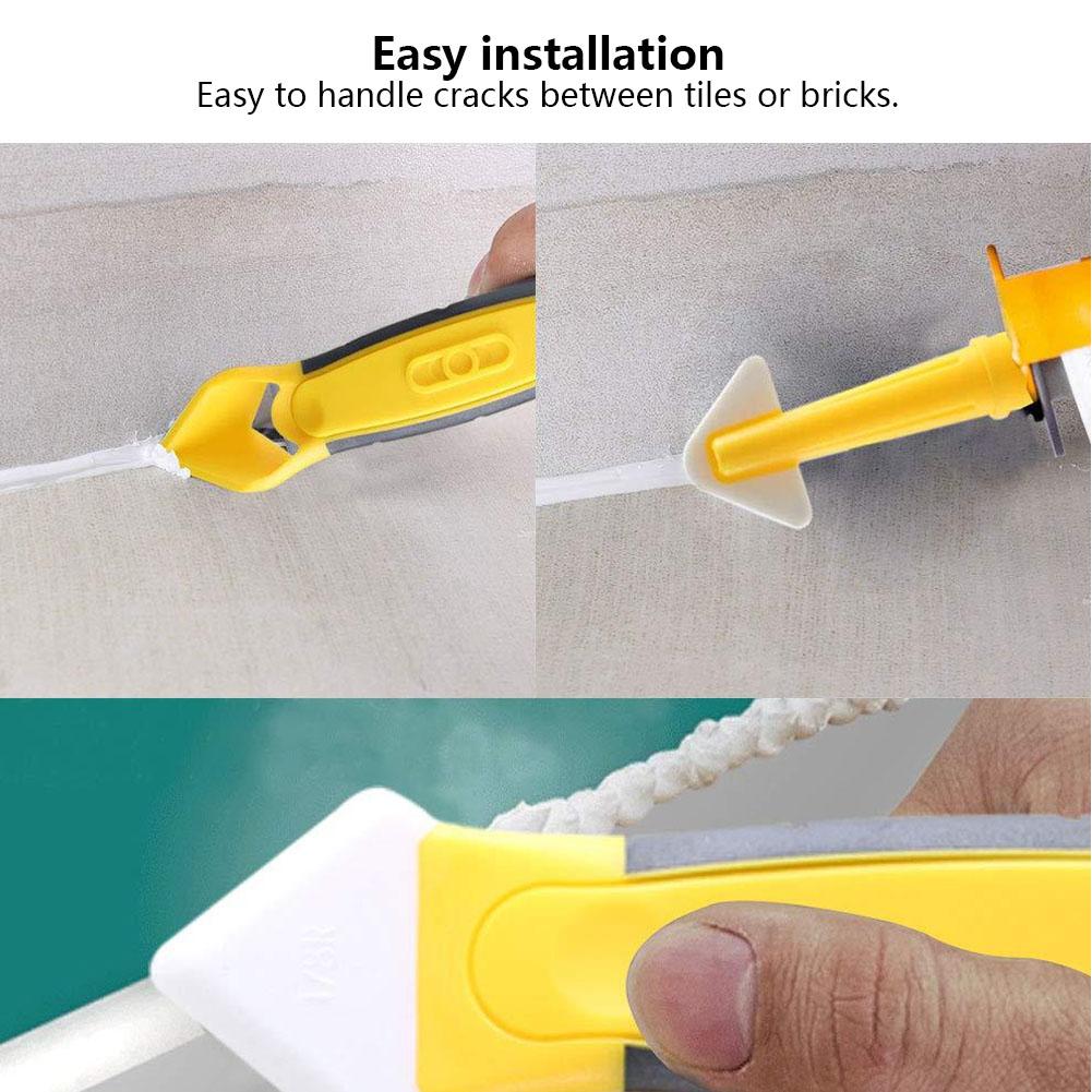 8PCS Plastic Silicon Sealant Scraper Hand Operated Tool for Industrial Hardware Accessory