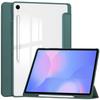 Tablet Case For Galaxy Tab S10FE+ 13.1 S10FE Plus X620 Tri-Fold Stackable Acrylic Pen Slot Case