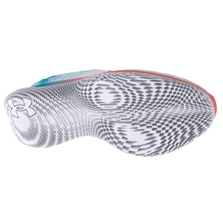 Under Armour Flow Velociti Wind 2 Cn Women's White Blue Orange Running Shoes 3025662-103