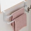 Towel Rack Cabinet Door Hanging Rod Strong Load-bearing 2 Layers Design Easy Installation Bathroom Door Towel Hanger