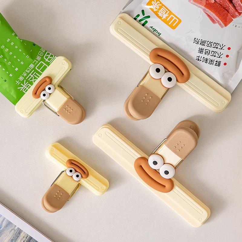 Thickened Moisture-Proof Snack and Household Sealing Clips for Milk Powder, Tea, and Sausage