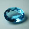 Natural Blue  Aquamarine Oval Shape 6.75 Ct Certified Loose Gemstones Free Ship