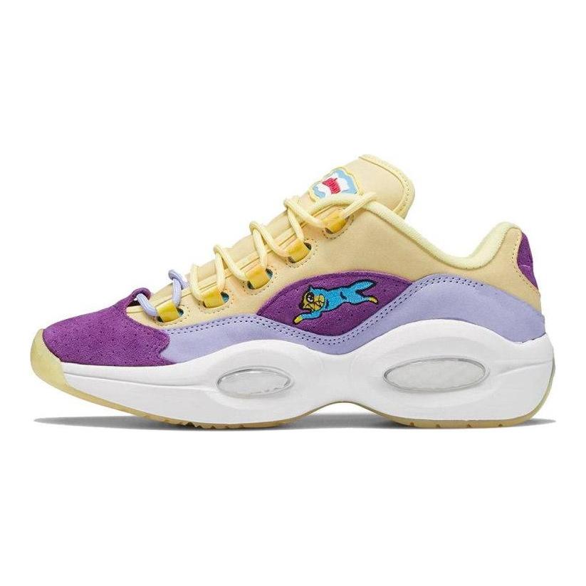 Reebok Bbc Ice Cream X Question Low 'Yellow Lilac Glow' Sneakers G55351