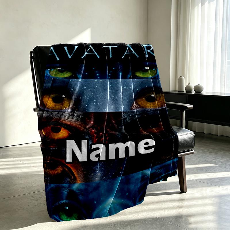 Individuelle personalisierte Decke mit Avatar-Druck, Heimdekoration, Schlafzimmer, Sofa, Camping, Couch, Geschenke für Geburtstag Weihnachten