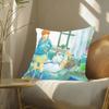 Anime My Little Monster Pillow Case Fashion Square Pillowcase Bedroom Sofa Room Ins Decoration Leisure