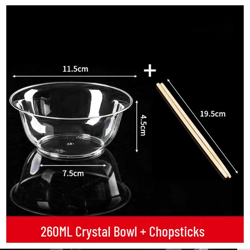 Saikeyou Disposable Plastic Takeaway Containers