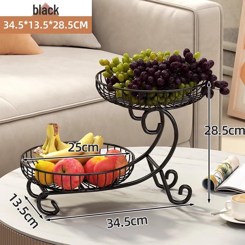 Благоприятная многоуровневая металлическая фруктовница