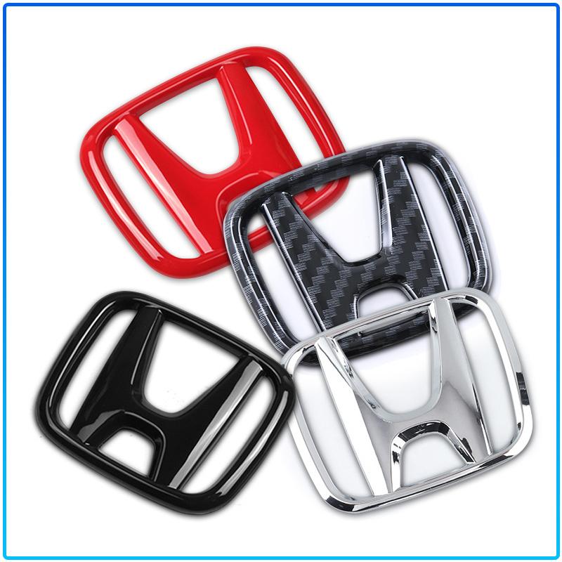 1pc ABS Car Steering Wheel Center Emblem Sticker For Honda Civci CRV Accord Mugen Prelude FIT City CRZ CRX Jazz D-series B-series H