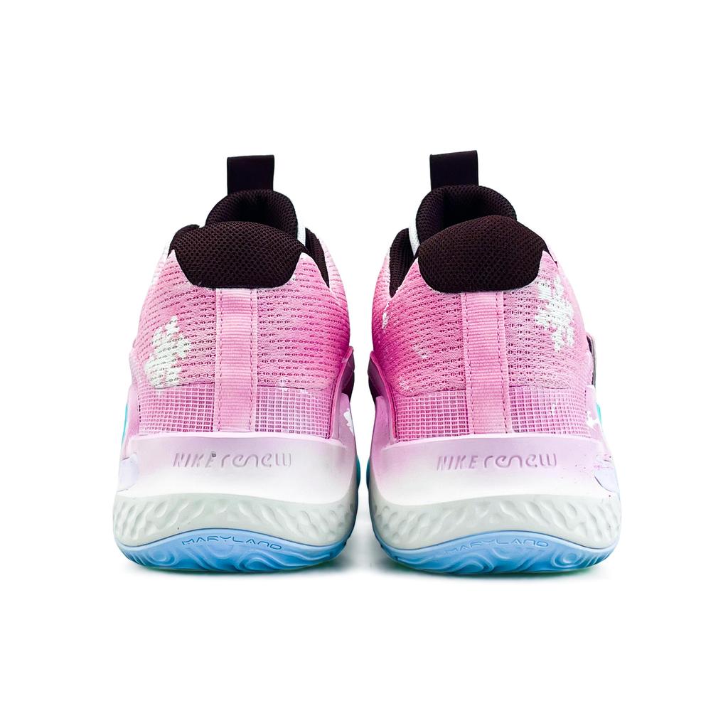 Nike KD Trey 5 X Abrasion Resistant Abrasion Resistant Mid top Basketball Shoes Men's Blue Pink DJ7554-014(Team1324-)