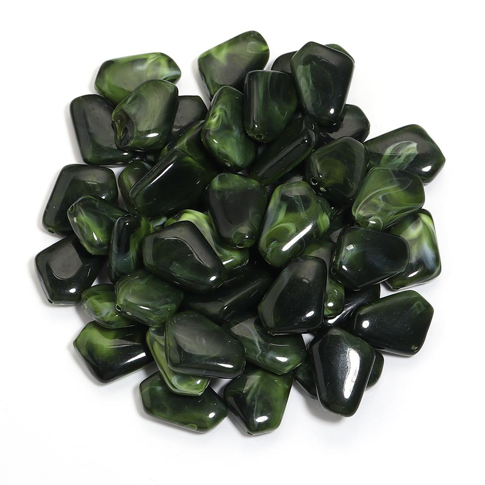 20pcs 25x18mm Irregular Acrylic Beads Colorful Cloud Loose Spacer Beads For DIY Jewelry Making Bracelets Necklace Accessories