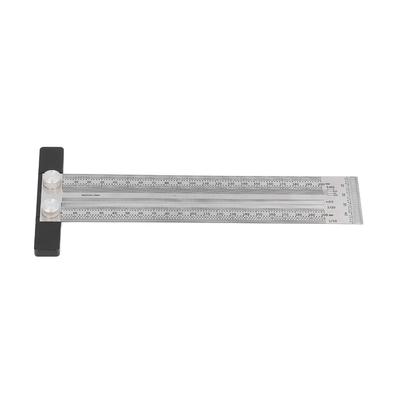 Measuring Length 200mm Carpenter T Ruler Stainless Steel Precision Marking Tool  Industrial Layouts