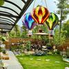 Hot Air Balloon Lantern Colorful Window Hanging Sun Catcher Home Decoration 2D Acrylic Pendant Light Catcher