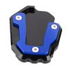 Motorcycle Kickstand Extension Stand Support Plate Aluminum Alloy Replacement CRF1100L Africa Twin 2019-2021 (Blue)