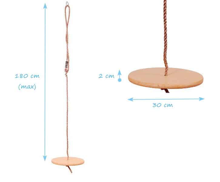 Round Wooden Seat