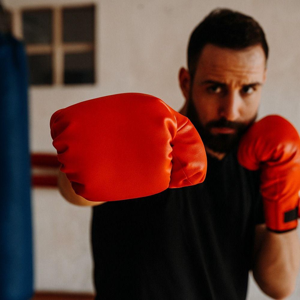 10oz Full Finger Gloves PVC Boxing Equipment High Quality Sport Supplies  Adult