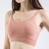 Womens Yoga Tennis Workout Set With Sports Bra Skort Shorts - Breathable Stretch Fitness Outfit Running Gym