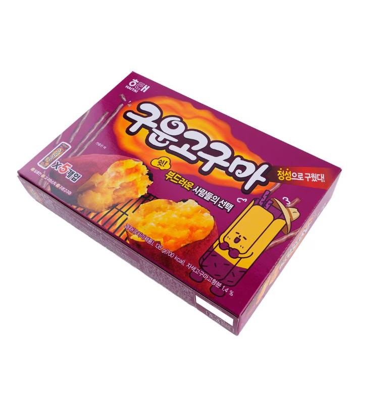 Roasted Sweet Potato 135g – Soft & Sweet Korean Snack