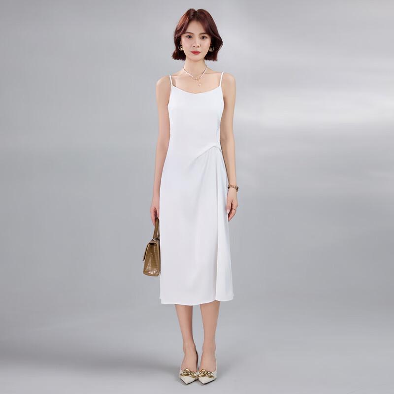 Women's Elegant Blazer & Slip Dress Two-Piece Set