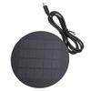 Portable Solar Panel Water Proof 1.2W Polycrystalline Silicon Solar Panel Charger with Type C Port for Mobile Phones