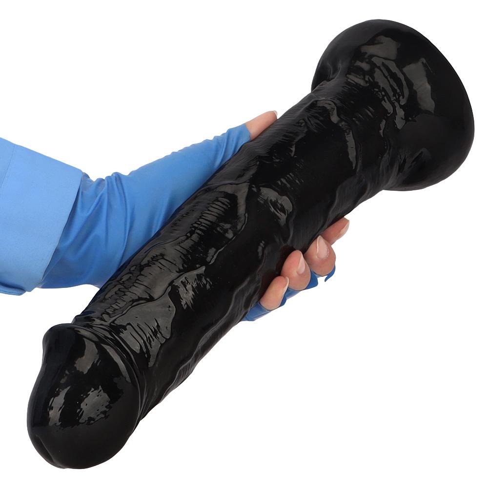 Plug Anal de PVC Dildo Masturbador Feminino Brinquedo Sexual Dildo Enorme Fisting BDSM Strap-on Pênis Pênis Grande