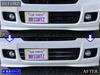 BRIGHTZ Custom Ultra Mirror Finish Stainless Steel Plated Front Bumper Mould with JF BOX N-BOX JF1/JF2 (4-Piece Set) [FBUM-MOL-046] (Compatible F1,