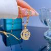 Exquisite Zircon Moon & Heart Women's Clavicle Necklace