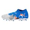 Puma Future 8 Match Comfortable Durable Mg Football Shoes Unisex Football Shoes Blue White 108424-01
