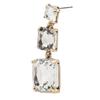 Exaggerated Geometric   Earrings Fashion Alloy Ear Pendants Accessories for Girls Women