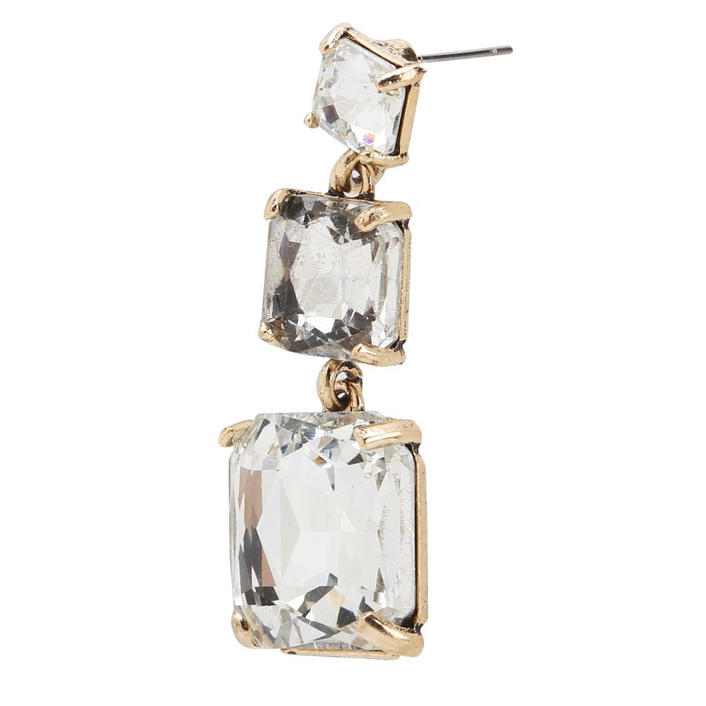 Exaggerated Geometric Earrings Fashion Alloy Ear Pendants Accessories for Girls Women