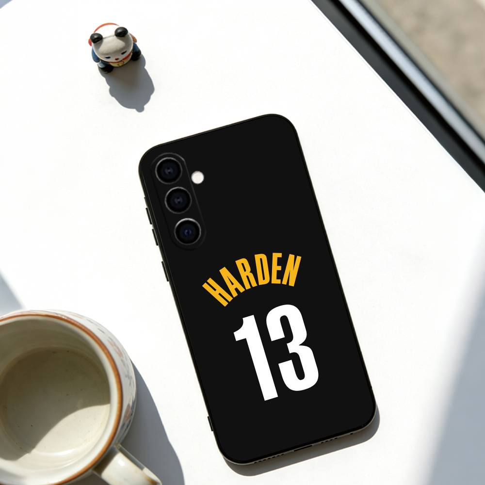 

James Harden Phone Case For Samsung Galaxy A73,A72,A71,A70,A53,A52,A51,Soft Black Cover Samsung a52