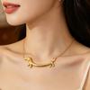 Cute Dachshund Dog Necklace Lovely Pet Animal Pendant Charm Fashion Jewelry for Women Girls