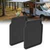 2 Stück Schmutzfänger Wohnwagen Anhänger Spritzschutz Spritzlappen für Wohnmobil Universeller Schmutzfänger Langlebiges Wohnmobil Zubehör 23x20cmGutes Produkt