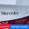Car 3D Emblem Accessories Trunk Body Badge Decoration Stickers For Mercedes Benz AMG GLE GLS CLA CLE GLC CLS GLA W223 W213 W206