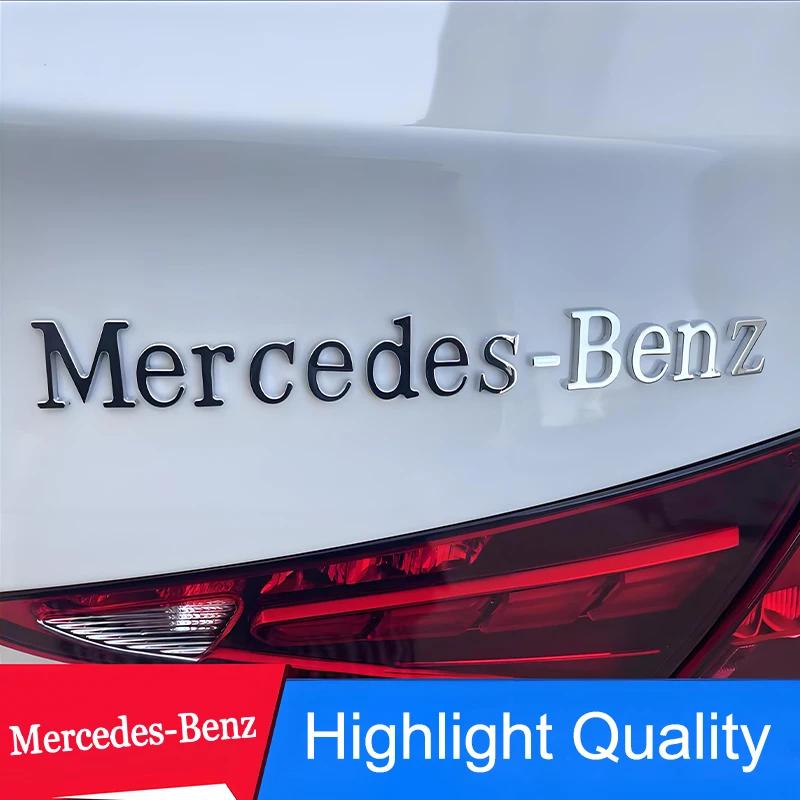 Car 3D Emblem Accessories Trunk Body Badge Decoration Stickers For Mercedes Benz AMG GLE GLS CLA CLE GLC CLS GLA W223 W213 W206