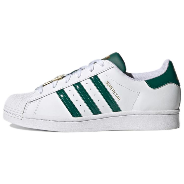 Adidas Originals Superstar Low Top Sneakers Women Sneakers Green White H03909 38⅔