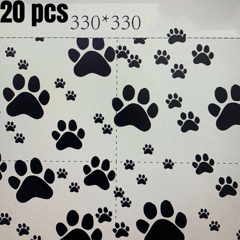 Puppy Dog Paws Party Supplies Tableware Plates Cups Tablecloth Banner Birthday
