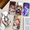 Game A-Arknights Endfield Phone Case Black Silicone Soft For Samsung S25,S24,S21,S22,S23,S30,Ultra,S20,Plus,Fe,Lite