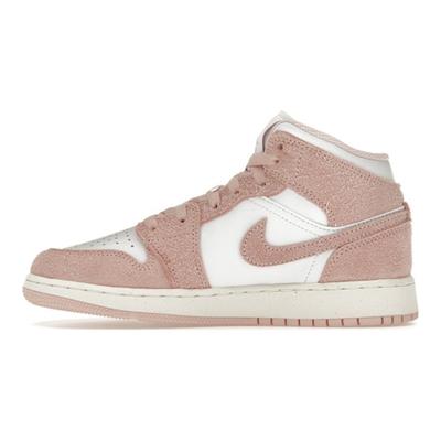 Air 1 Mid SE GS Legend Różowe Dziecięce Trampki Biały Żagiel FN7432-161