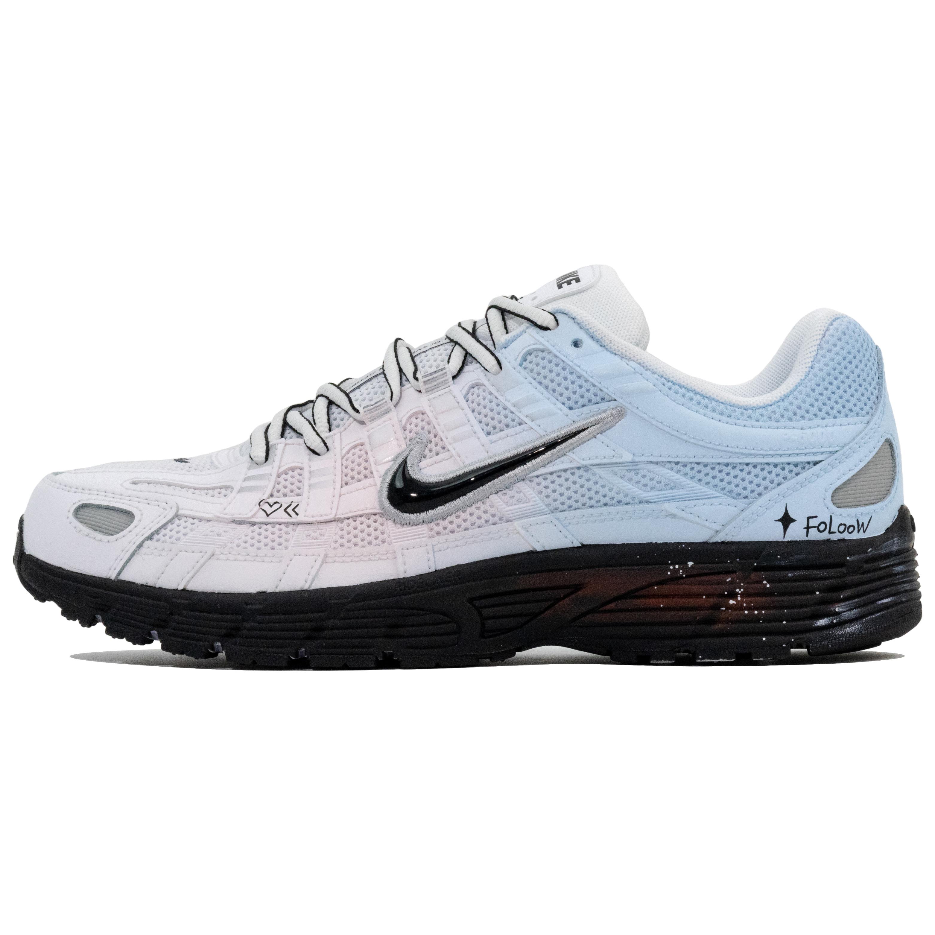 

Nike P 6000 Cushioning Low top City Commuting Running Shoes Men s Blue Pink CD6404-107(Team1150-) 45