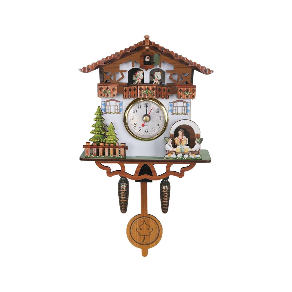 Curated Ready-stock Cuckoo Clock: Pop-up Hourly Wall Clock for Living Room