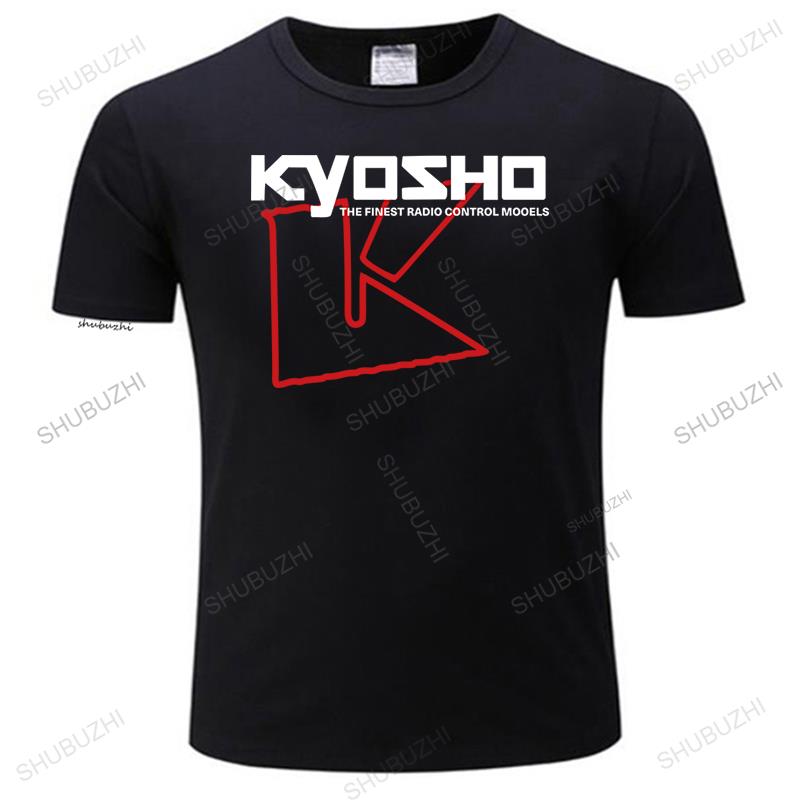 New Kyosho Japan RC Racing TShirt Graphic Tee Black Color Size S to 5XL cotton tshirt men summer fashion teeshirt euro size